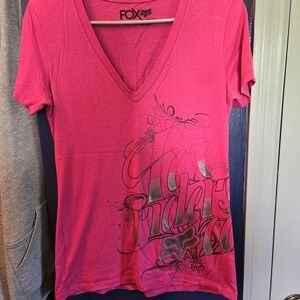 Womans Fox Riders Co tee